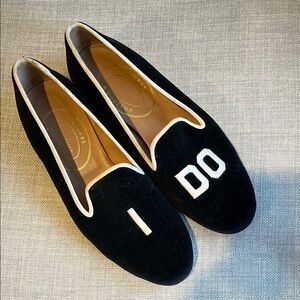 Stubbs & Wootton I Do Velvet Loafers